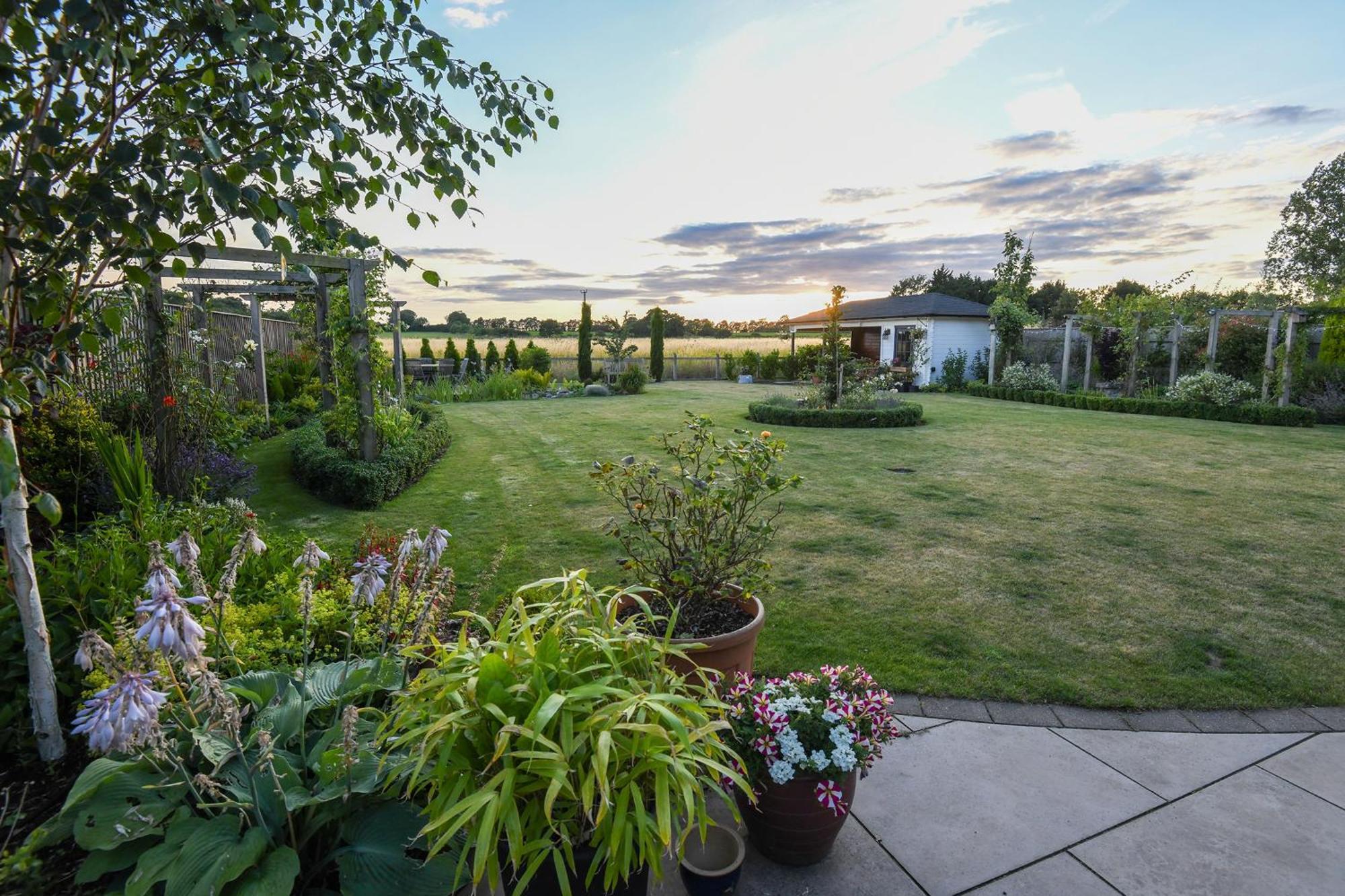 Sunset View At The Dovecote Lägenhet Kirkby on Bain Exteriör bild